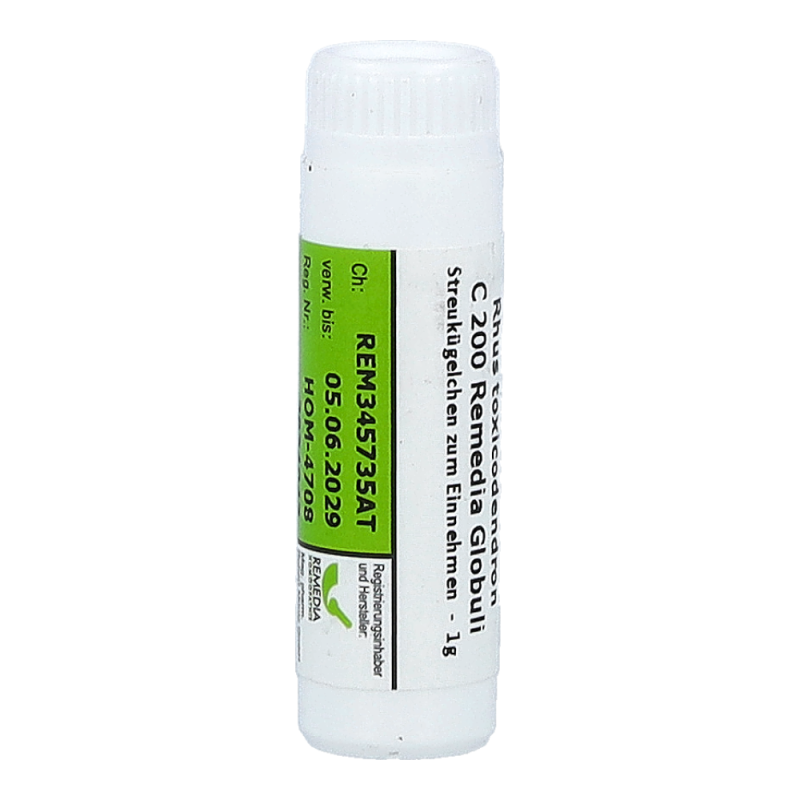 Rhus Toxicodendron Remedia 1 g C 200 Globuli