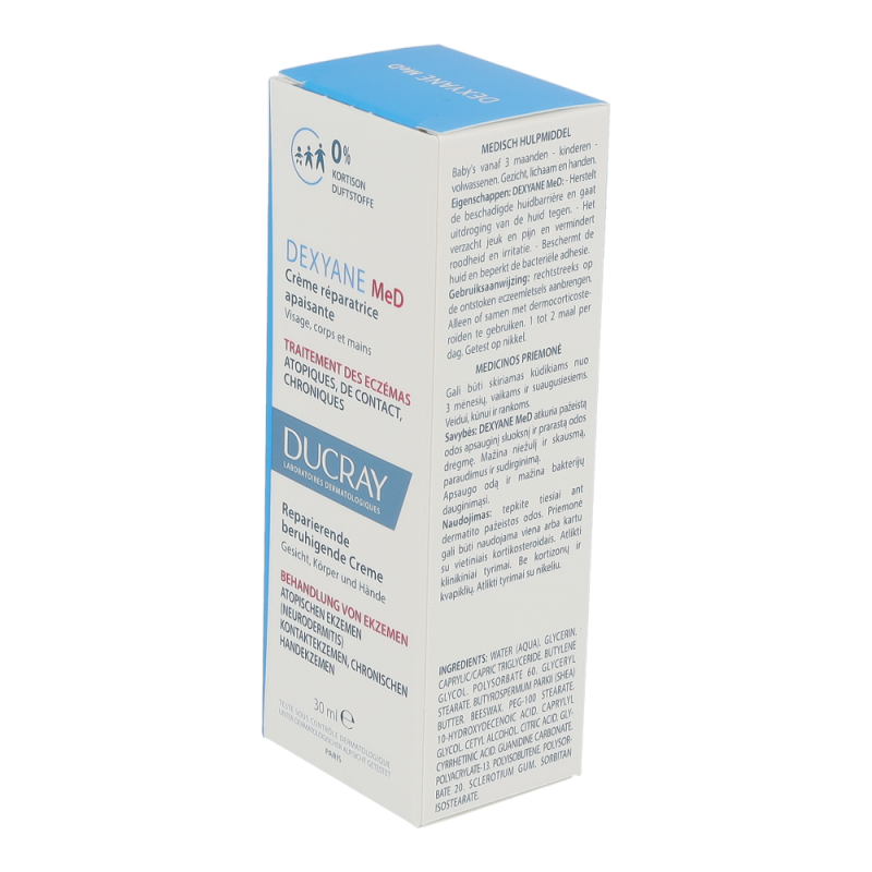 Ducray Reparierende, beruhigende Creme – Ekzemcreme DEXYANE MeD