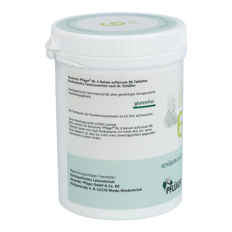 Pflüger Dr. Schüßler Nr. 6 Kalium Sulfuricum 250 g