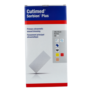 Sorbion Plus Wundauflage  50 Stk. 20 x 10 cm
