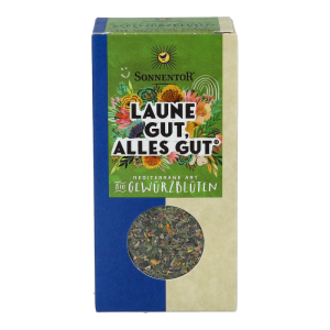 Sonnentor Laune gut, alles gut Gewürz-Blüten-Zubereitung Packung 25 g BIO