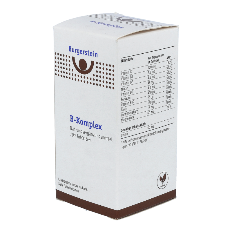 Burgerstein Tabletten B-Komplex 100 Stk.