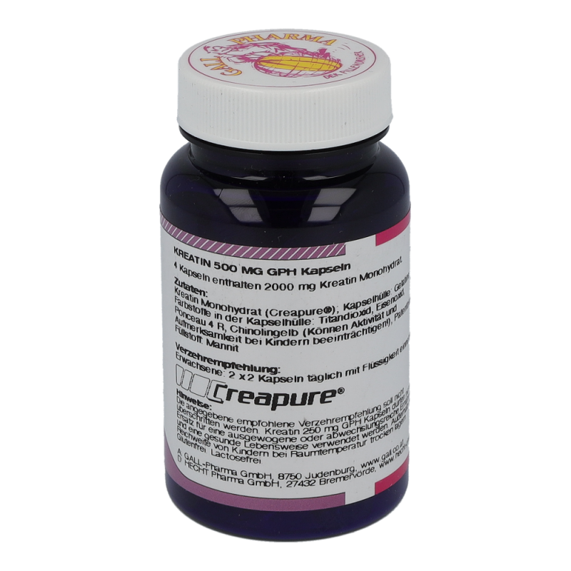 Kreatin 500mg Kapseln