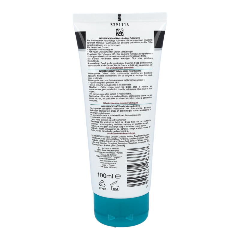 Neutrogena Norwegische Fußcreme trockene Haut 100 ml