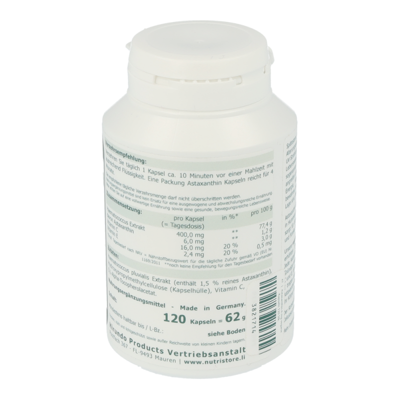 The Nutri Store Astaxanthin Kapseln 120 Stk.