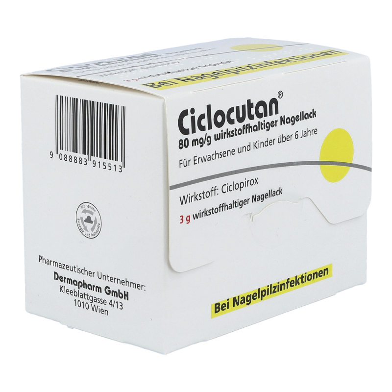 Ciclocutan Wirkstoff Nagellack 3 g