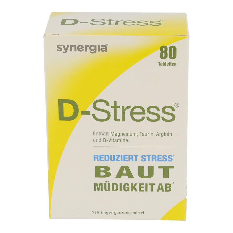 D – STRESS ENERGIE TABS Synergia bei Müdigkeit & Stress