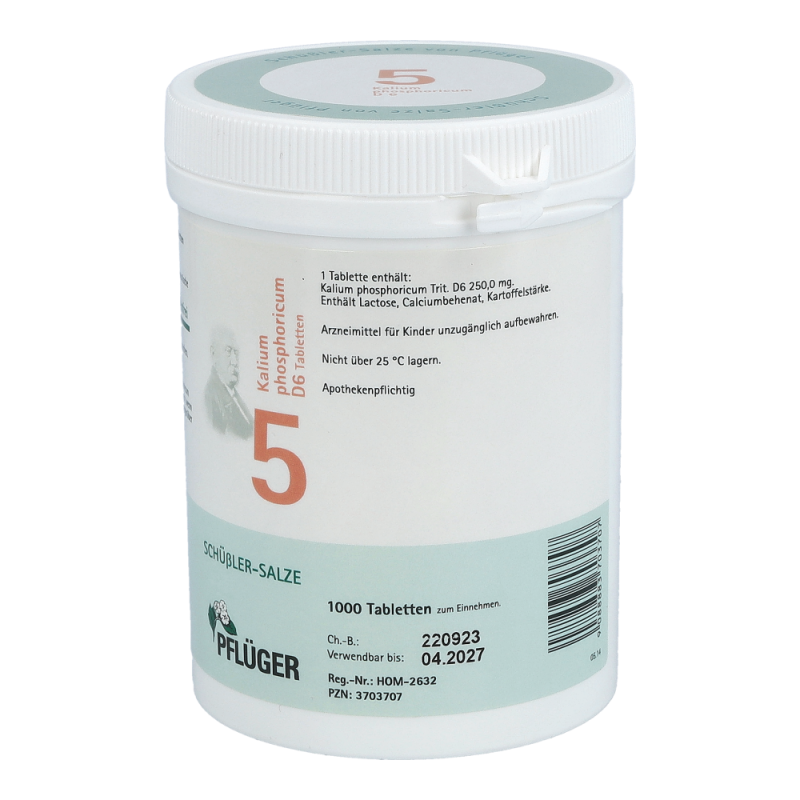 Pflüger Dr. Schüßler Nr. 5 Kalium Phosphoricum 250 g