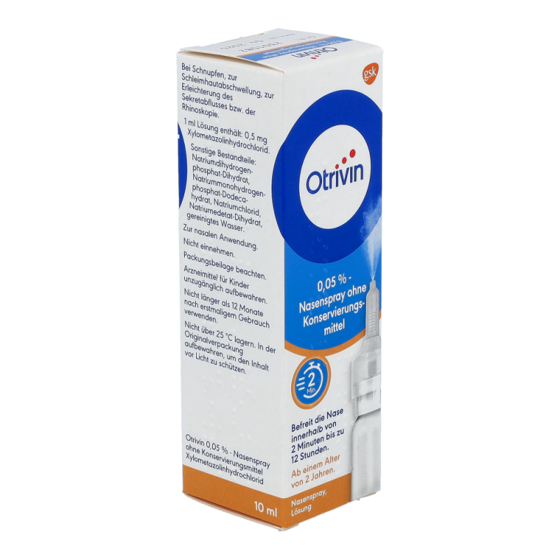 Otrivin 0,05% Nasenspray 10 ml