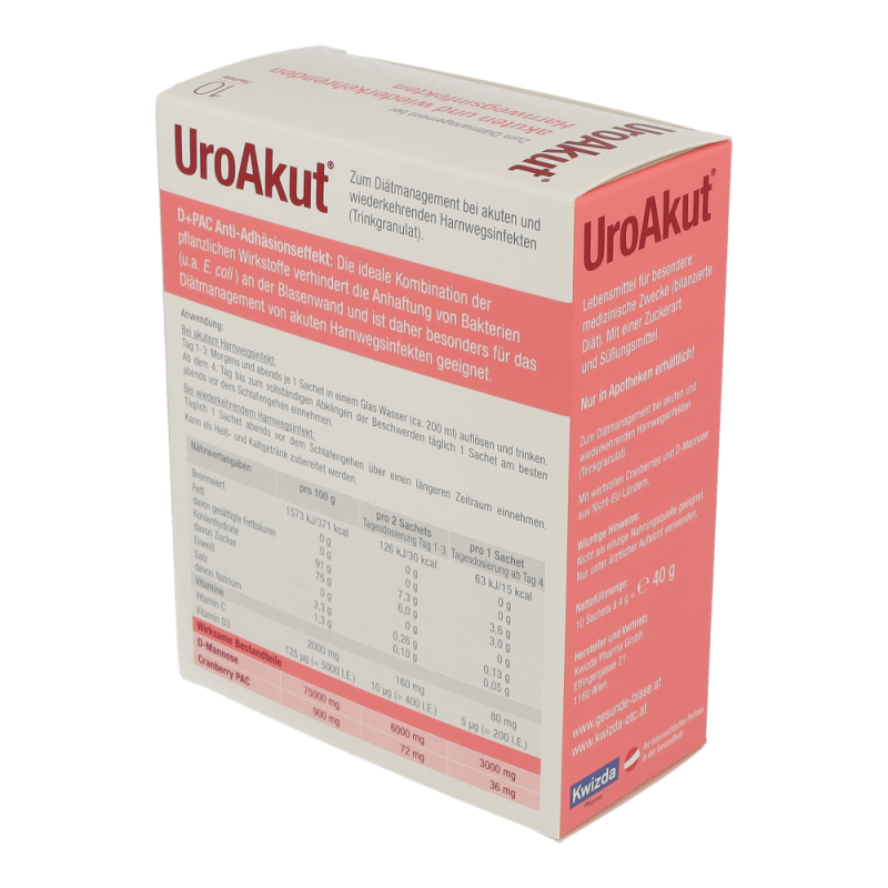 UroAkut D-Mannose plus Cranberry