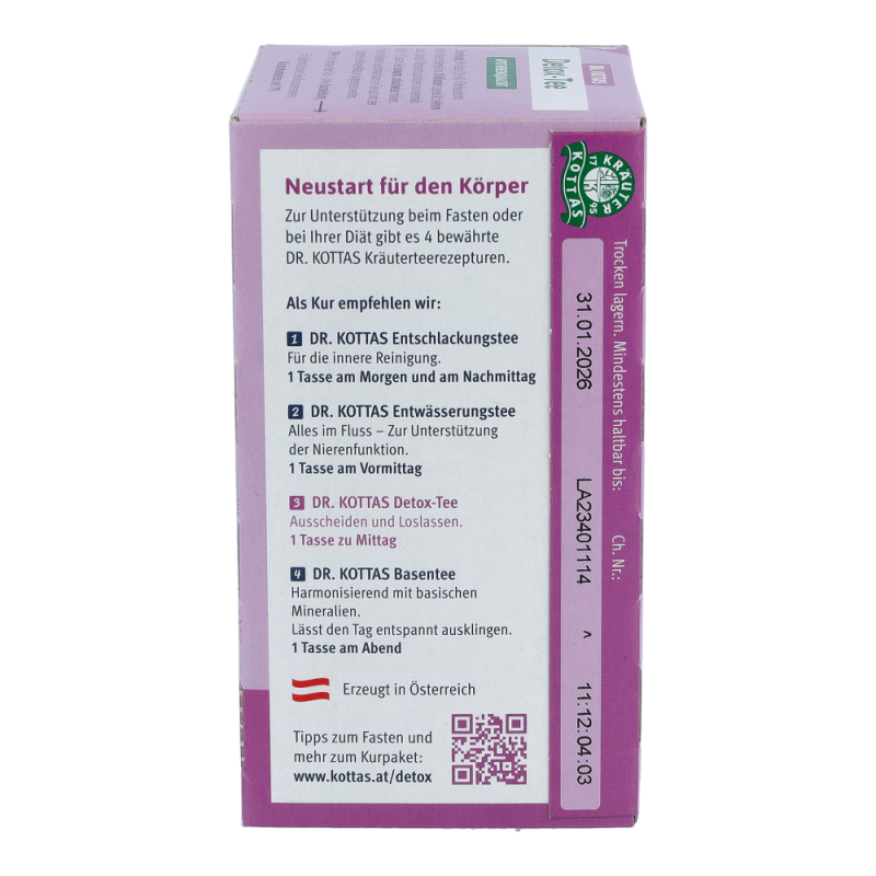 Dr. Kottas Detox-Tee 20 Btl.