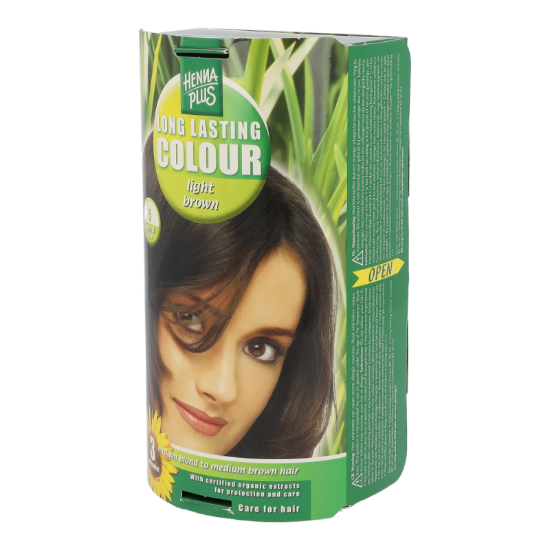Henna Plus Longlasting Colour 100 ml Lightbrown 5