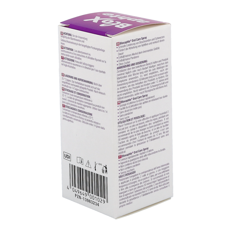 BloXaphte Oral Care Mundspray 20 ml