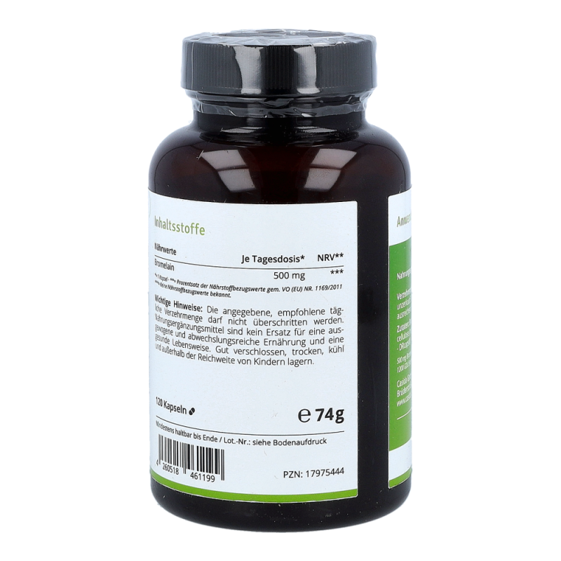 Bromelain Kapseln 500 mg hochdosiert magensaftresistent