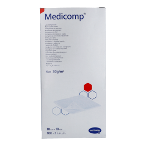 Hartmann Medicomp 4-fach steril 200 Stk. 10 x 10 cm