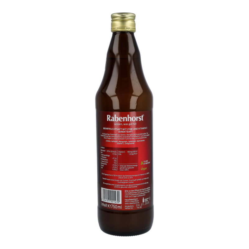 Rabenhorst Saft 750 ml Immunsystem