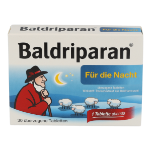 Pfizer BALDRIPARAN NACHT überzogene Tabletten – Trockenextrakt – 30 Stk