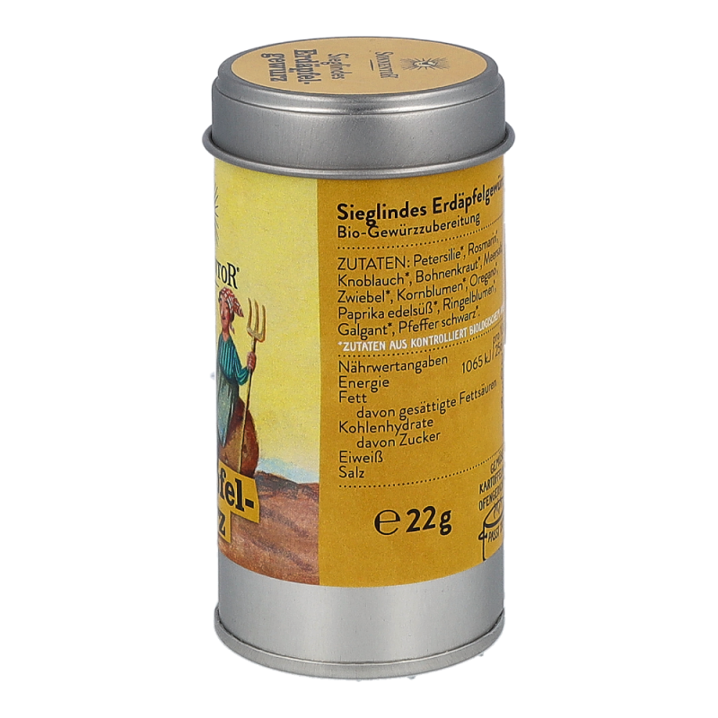 Sonnentor Sieglindes Erdäpfelgewürz Streudose 22 g BIO