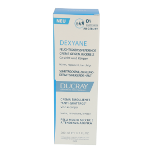 Ducray – Creme gegen Juckreiz – Creme für sehr trockene und zu Neurodermitis neigende Haut – Dexyane