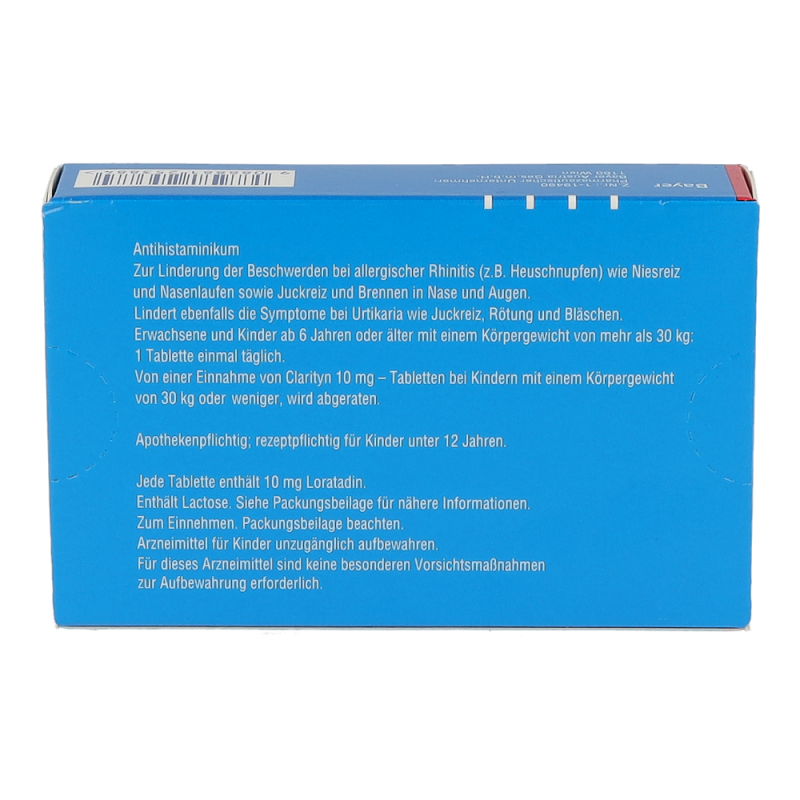 CLARITYN Tabletten 10mg – Antihistaminikum