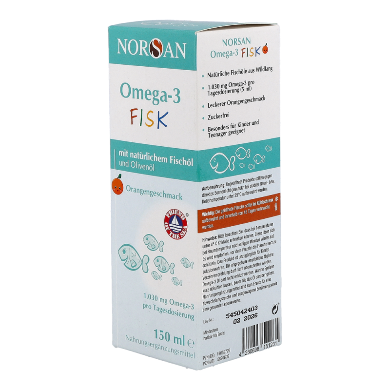 Norsan Omega-3 FISK Öl