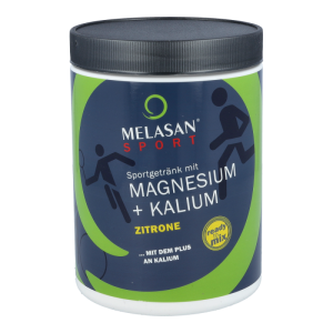 Melasan Sport Sportgetränk mit Magnesium Kalium Zitrone 610 g