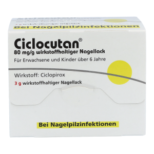 Ciclocutan Wirkstoff Nagellack 3 g