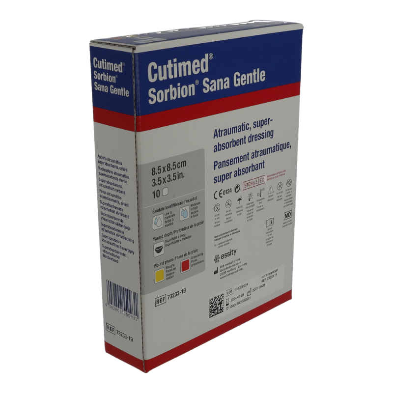 Sorbion Cutimed Com 8,5 x 8,5 cm 10 Stk.