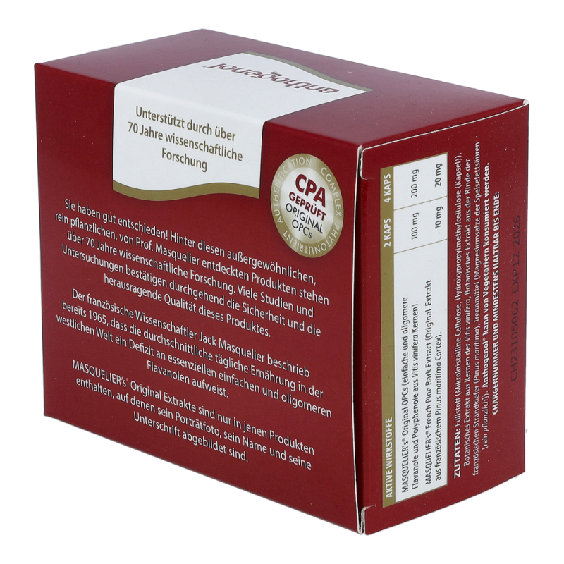 Anthogenol OPC Masquelier Kapseln Xmas 75 Stk.