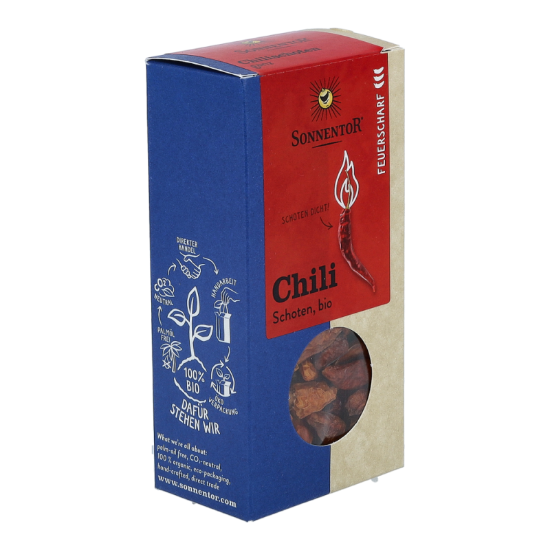 Sonnentor Chilischoten feuerscharf 25g BIO