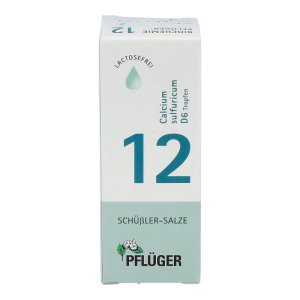 Pflüger Dr. Schüßler Nr. 12 Calcium Sulfuricum 30 ml