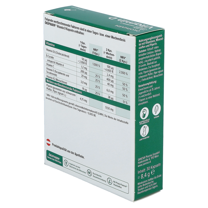 Ökopharm Vitamin D Kapseln