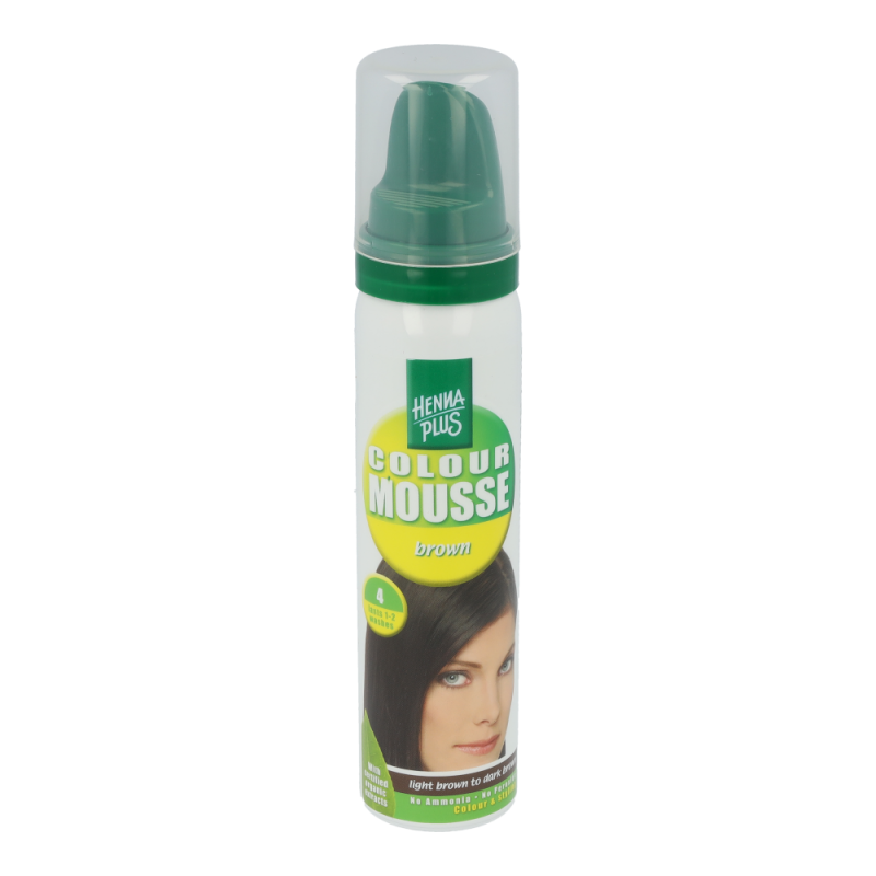 Henna Plus Colour Mousse 75 ml Brown