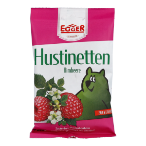 Hustinetten zuckerfrei Himbeere Beutel 75 g