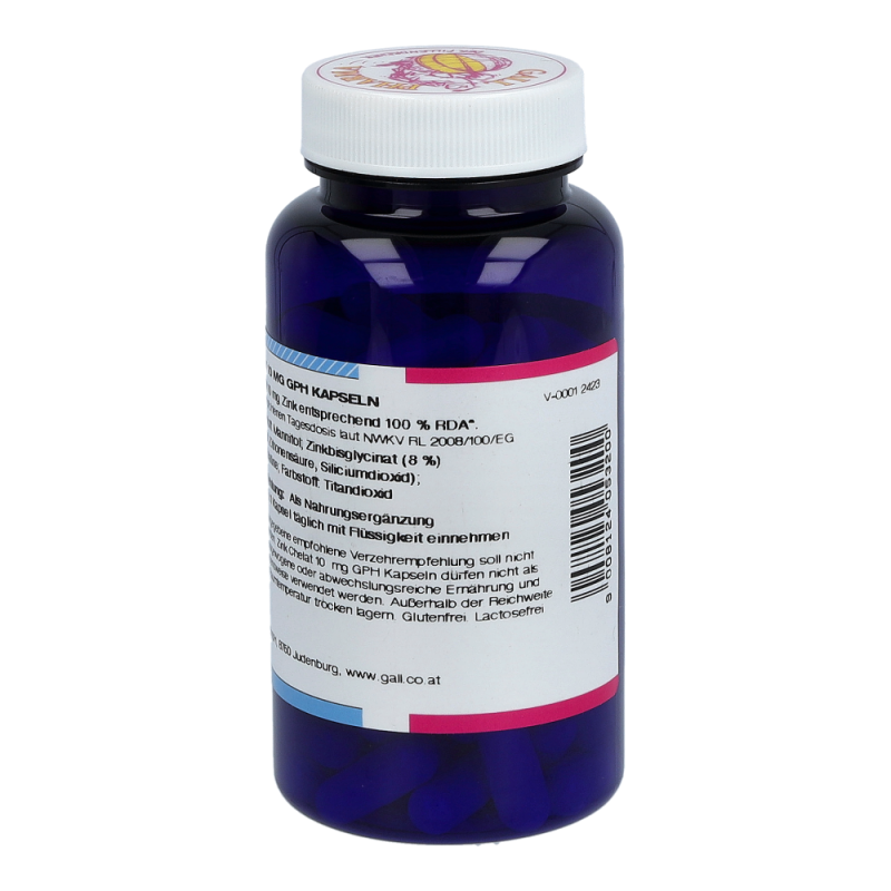 Zink Chelat 10mg Kapseln