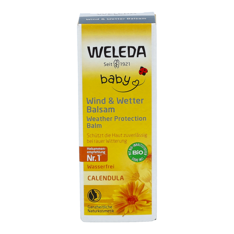 Weleda Baby Calendula Wind- und Wetterbalsam 30 ml