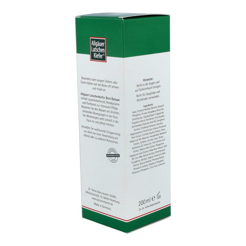 Allgäuer Latschenkiefer Beinbalsam Nacht