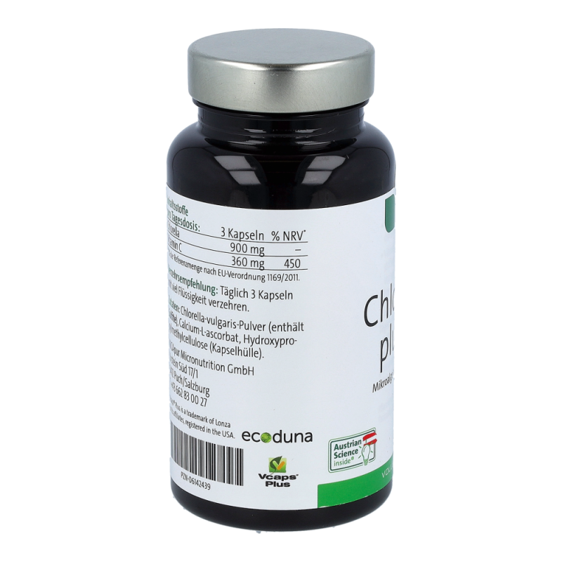 Nicapur Chlorella mit Vitamin C Kapseln