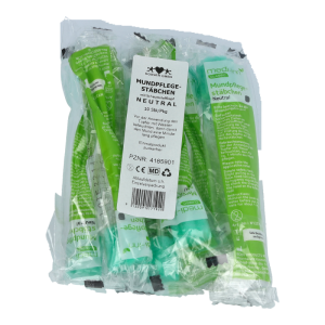 Rosner Mundpflege-Stäbchen mit Schaumstoffkopf