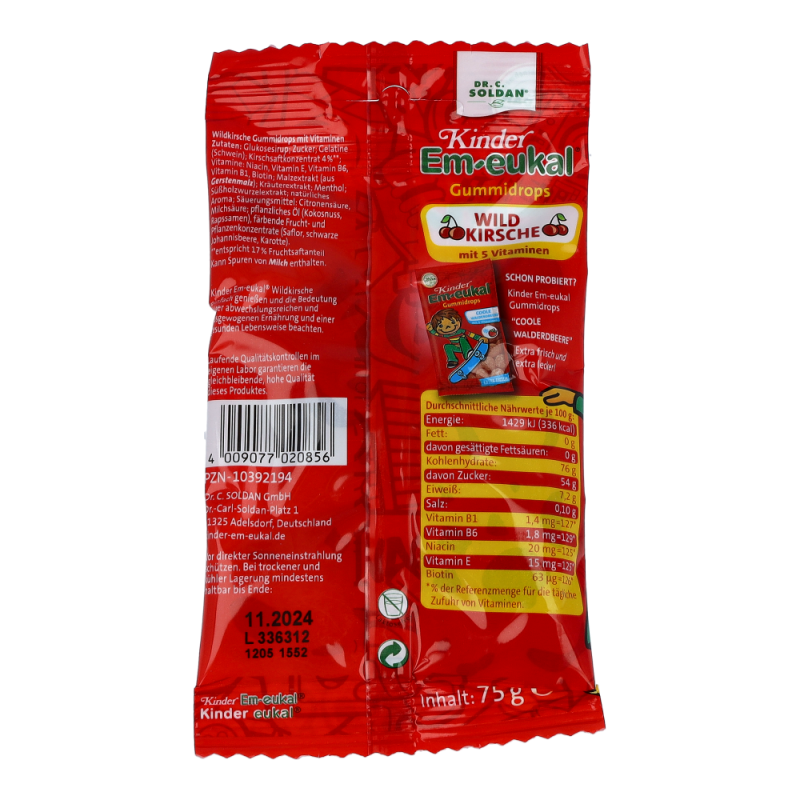 Em-Eukal Gummidrops Kinder 75 g