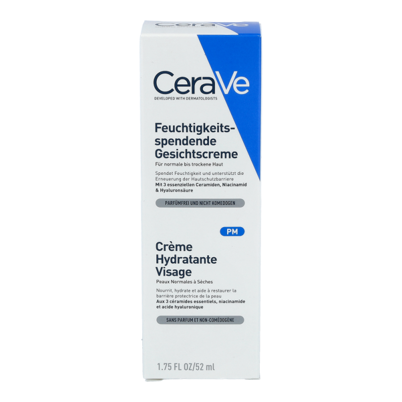 CeraVe Feuchtigkeitsspendende Gesichtscreme 52 ml