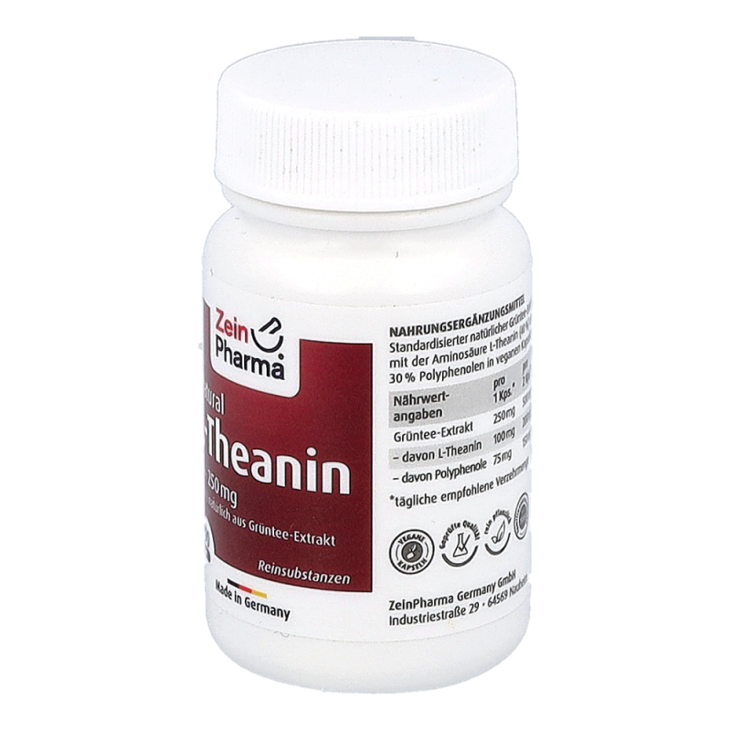 ZeinPharma L-Theanin 250 mg Kapseln 90 Stk.