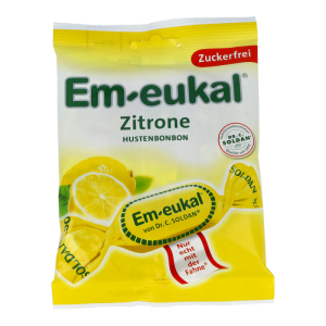 Dr. Soldan Bonbons ohne Zucker Eukalyptus 75 g Zitrone