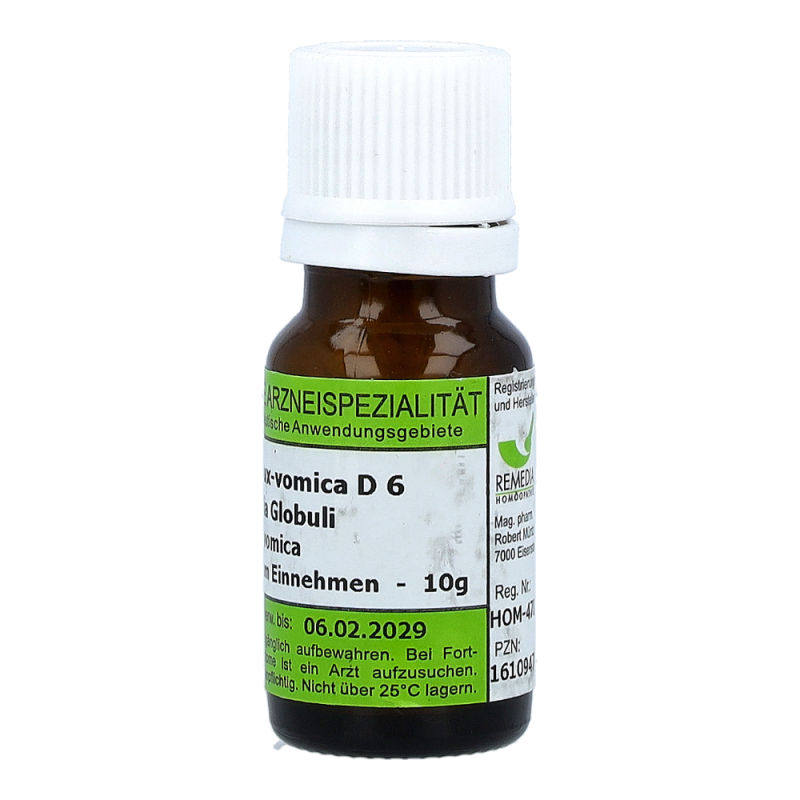 Strychnos Nux Remedia 10 g D 6 Globuli