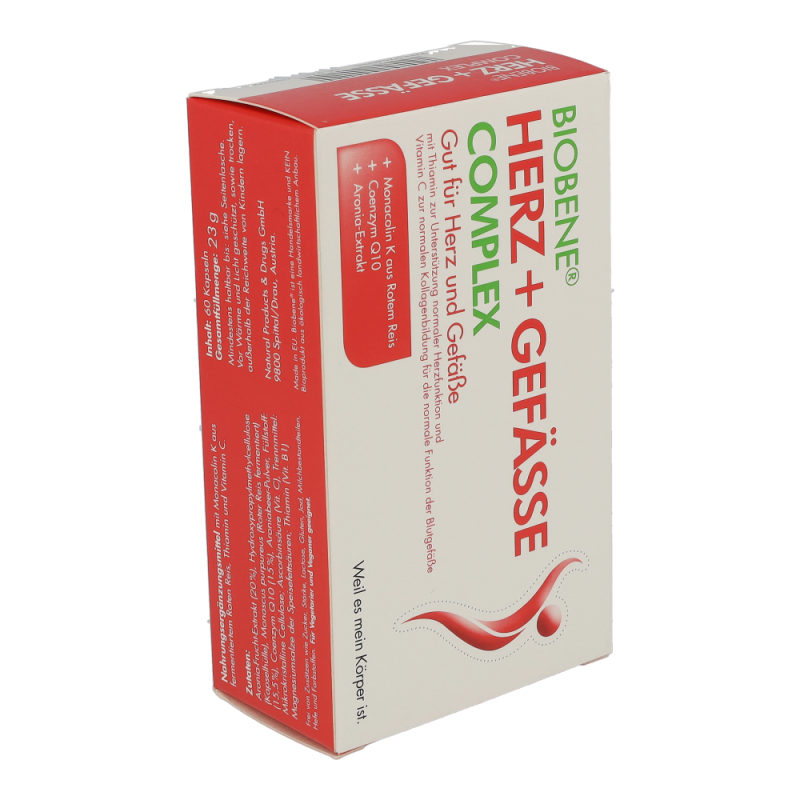 Biobene Herz + Gefäße Kapseln 60 Stk.