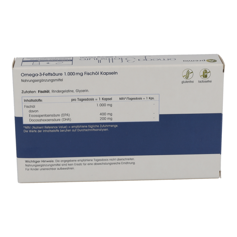 Apremia Omega 3 Fettsäure Kapseln 30 Stk.