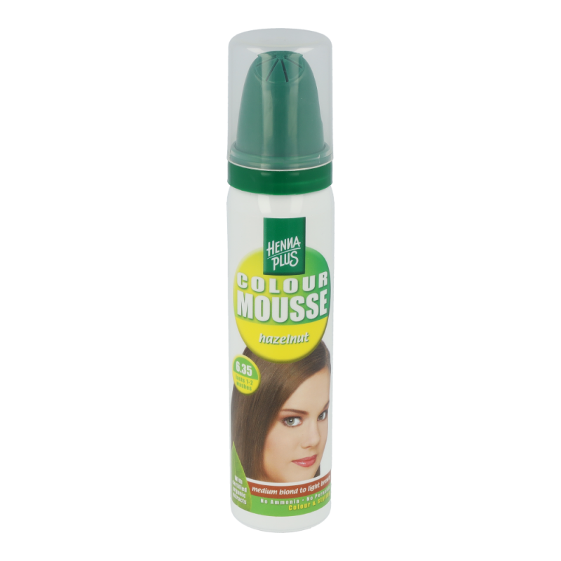 Henna Plus Colour Mousse 75 ml Hazelnut