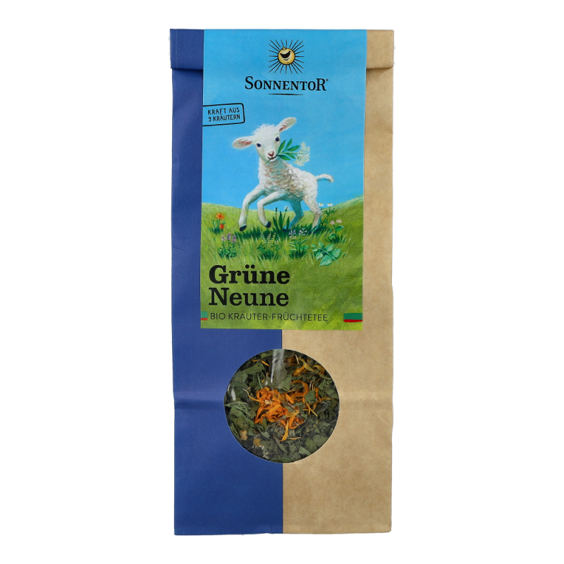 Sonnentor Grüne Neune Tee lose – Bio Kräutertee-Früchtetee