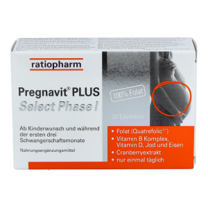 Pregnavit Plus Select Phase 1 Tabletten 30 Stk. Phase 1