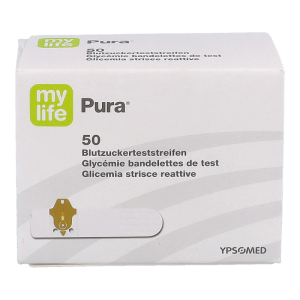 My Pura Blutzuckermessgerät Test-Streifen Box 50 Stk.